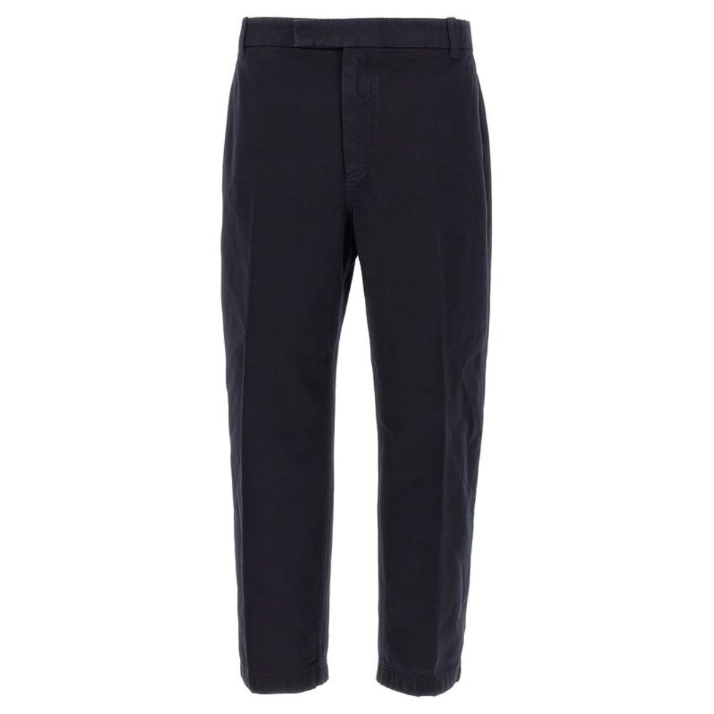 Thom Browne Blue Cotton Casual Men's Pants